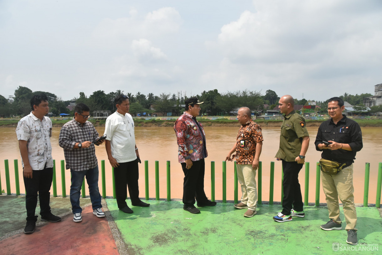 31 Mei 2024 - Meninjau Perbaikan Jembatan Sarolangun Dan Meninjau Lokasi Pembangunan Tugu Biduk Sarolangun