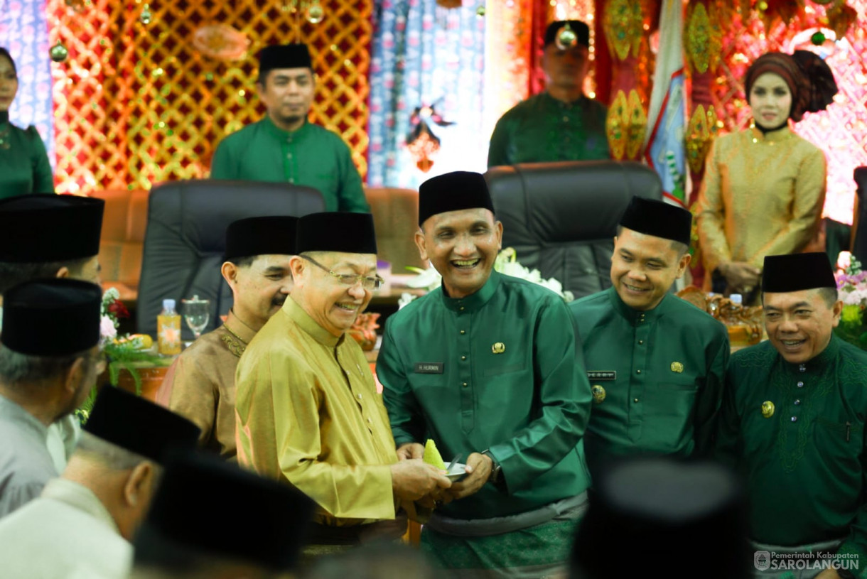 12 Oktober 2025 Rapat Paripurna HUT Kabupaten Sarolangun ke 26 Tahun 2025