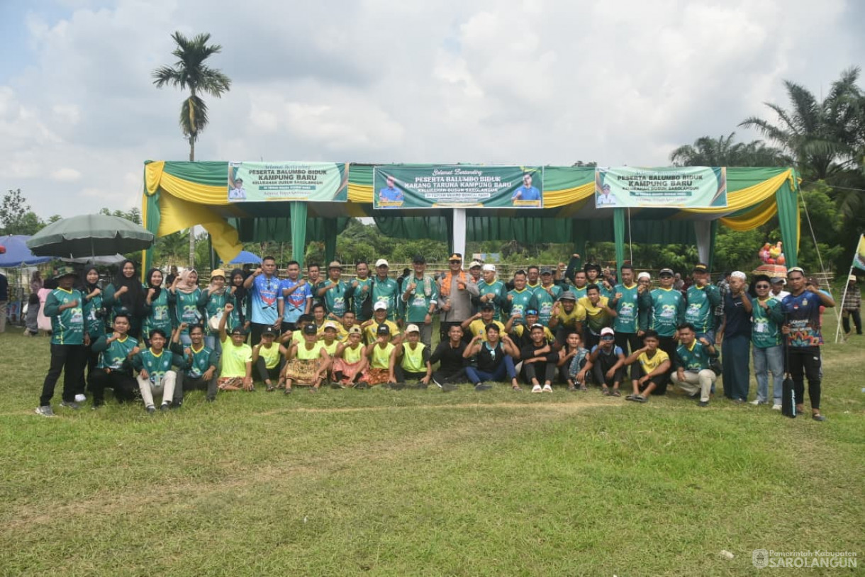 2 November 2025&nbsp; Balumbo Biduk Dalam Rangka HUT Sarolangun di Kampung Baru Kelurahan Dusun Sarolangun