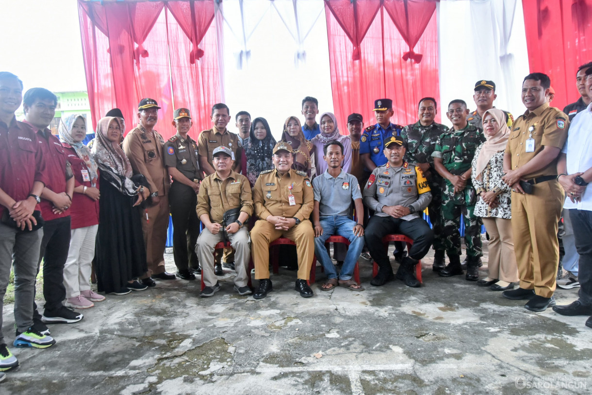 12 Februari 2024  - Meninjau Tps Beberapa Desa Di Kecamatan Singkut