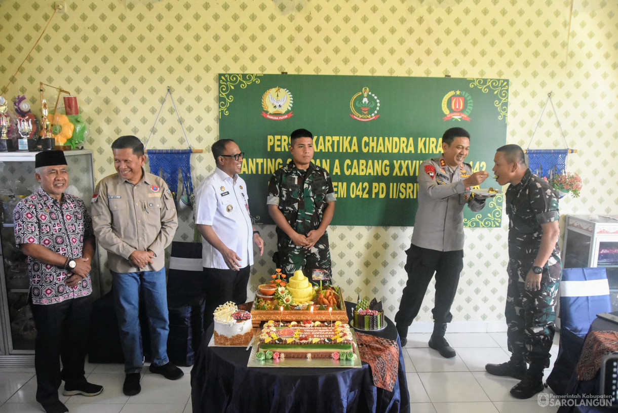 5 Oktober 2024 -&nbsp;Perayaan HUT TNI Ke 79, Bertempat di Kompi Senapan A Yonif 147KJ Sarolangun