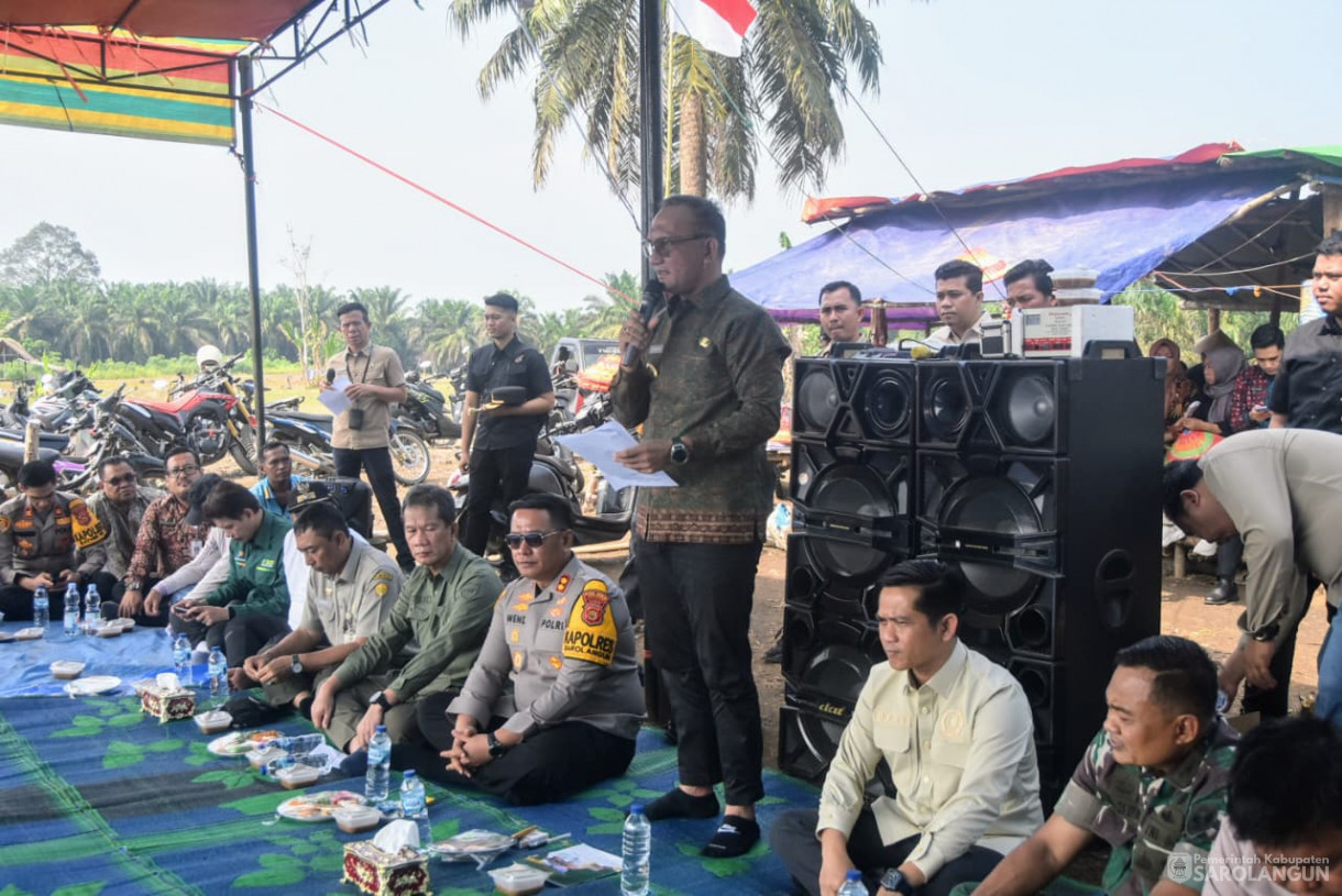 28 Agustus 2025&nbsp; &nbsp;Panen Perdana Padi Ladang Kelompok Tani Renah Mutu Desa Tanjung Kecamatan Bathin VIII