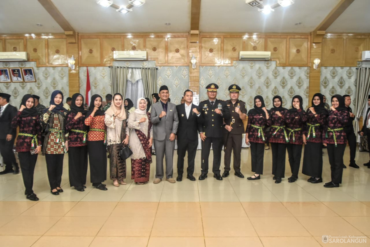 15 Agustus 2025 Pengukuhan Paskibraka Kabupaten Sarolangun