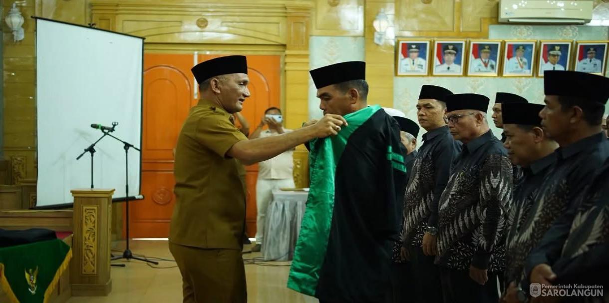 13 Juli 2026 Pelantikan Dewan Hakim dan Panitera Musabaqah Tilawah Quran Ke XXII Tingkat Kabupaten Sarolangun Tahun 2026