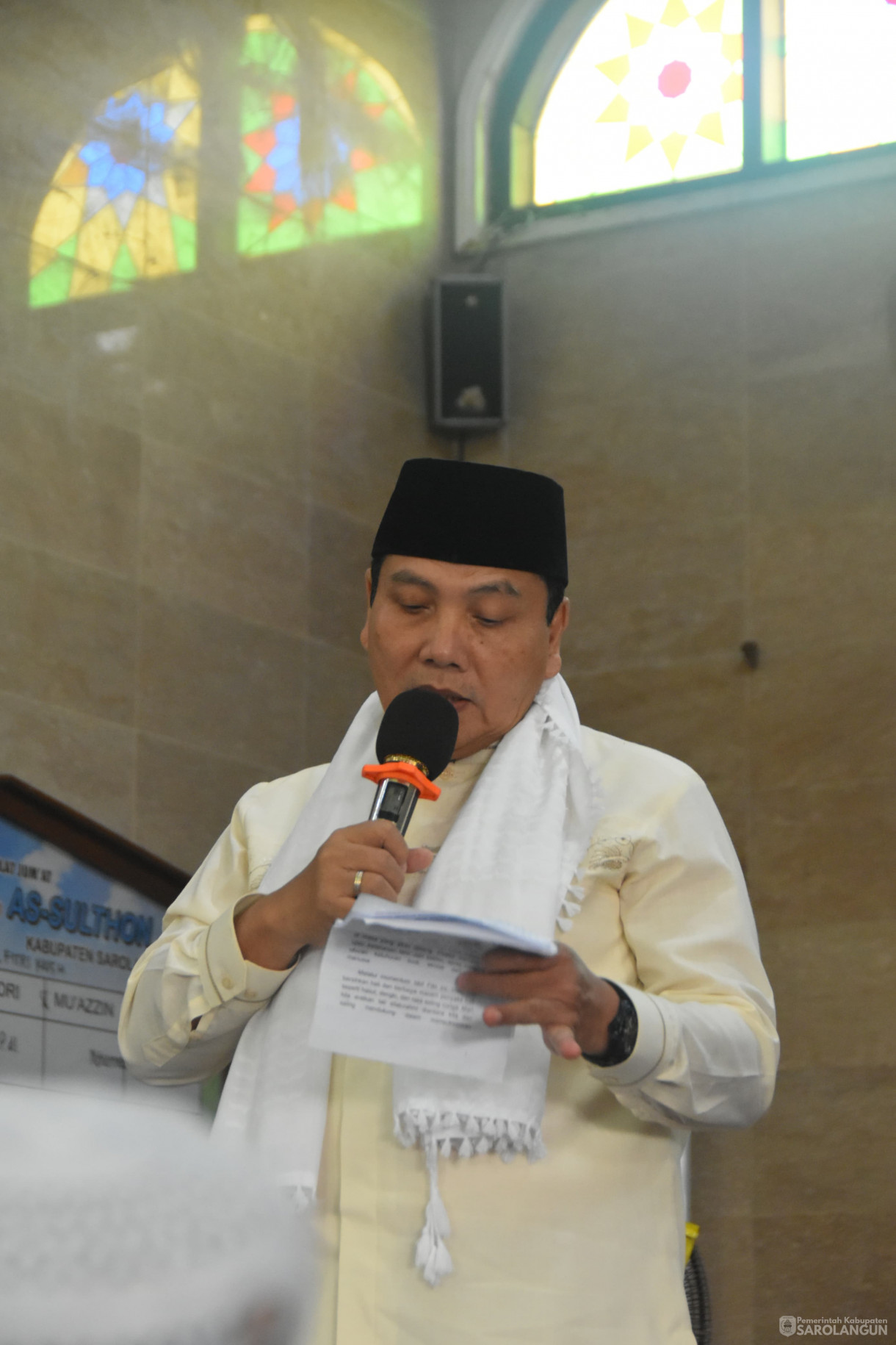 10 April 2024 - Melaksanakan Sholat Idul Fitri Di Masjid Assulthon Kabupaten Sarolangun