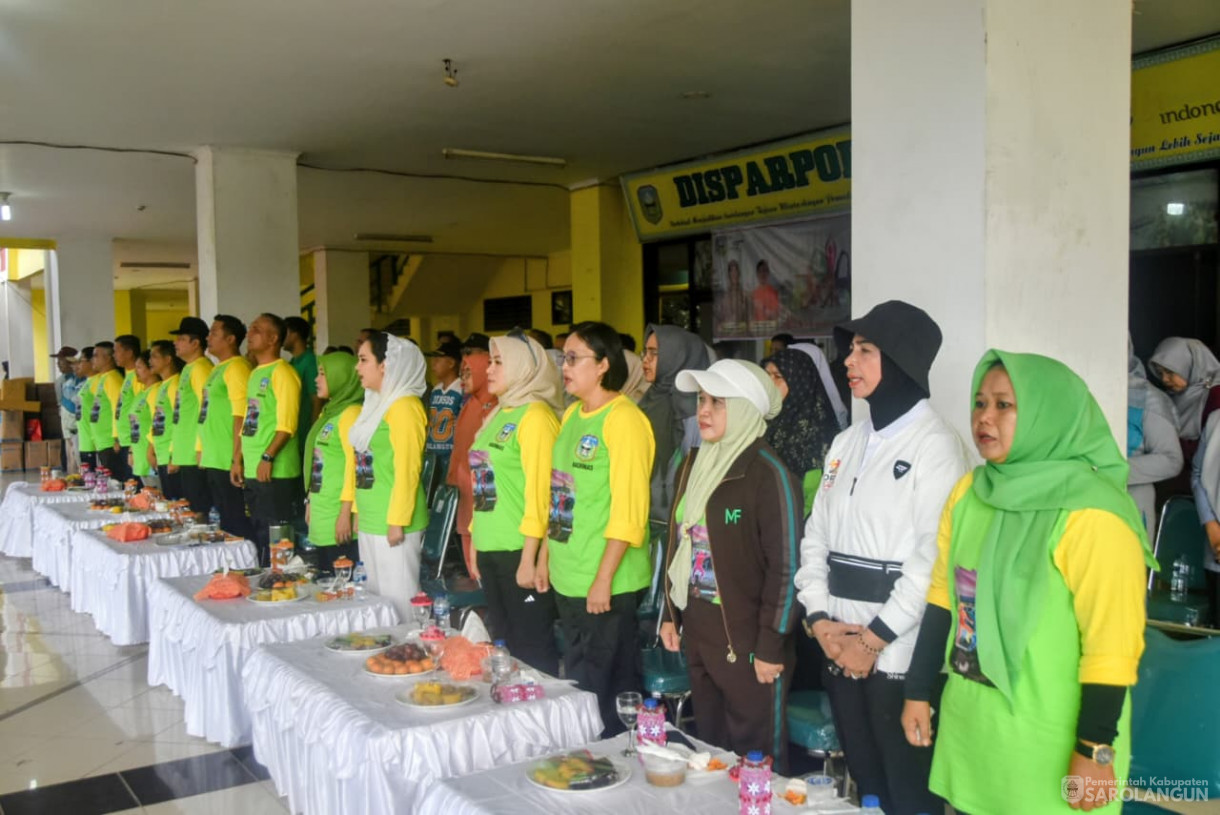 9 September 2025&nbsp; Senam Massal Dalam Rangka Memperingati Hari Olahraga Nasional Tahun 2025 di Sarolangun Sport Center