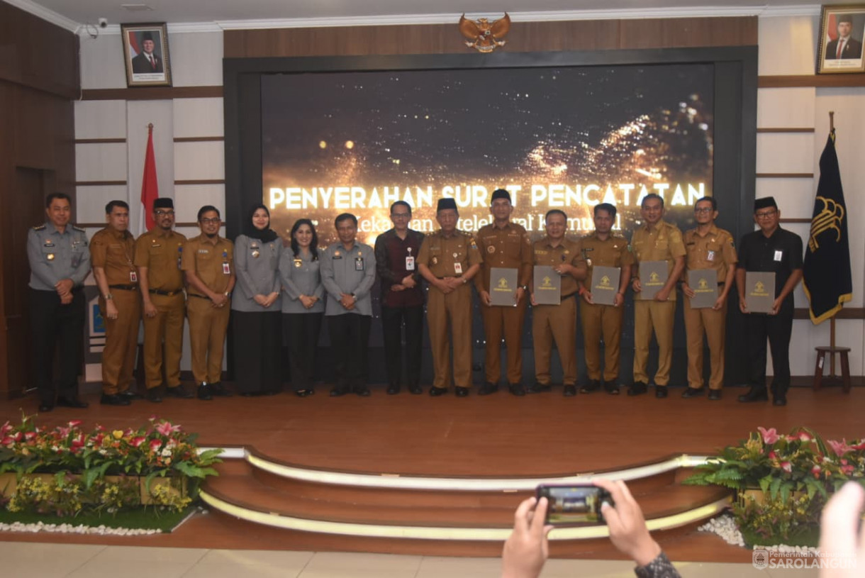 19 Agustus 2025 - Penyerahan Secara Resmi Sertifikat Pencatatan Kekayaan Intelektual Komunal di Kantor Kemenkumham Kanwil Jambi