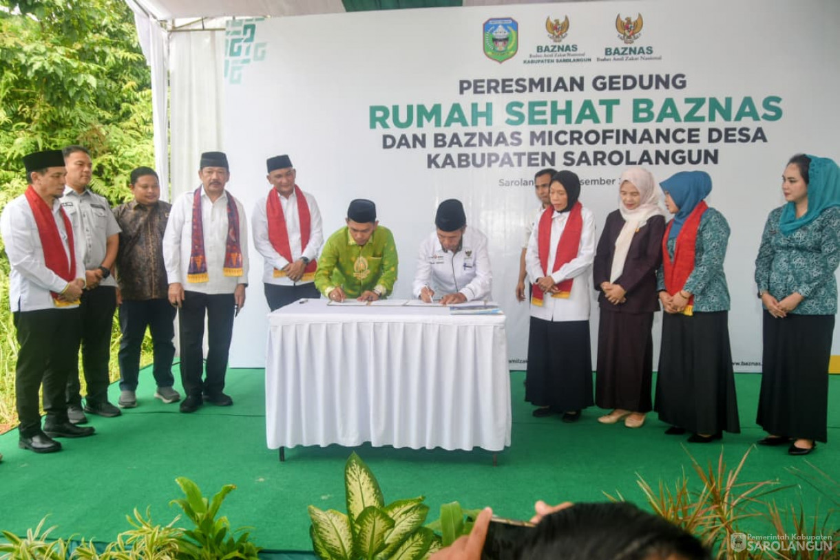 3 Desember 2025&nbsp; Peresmian Rumah Sehat Baznas Sarolangun