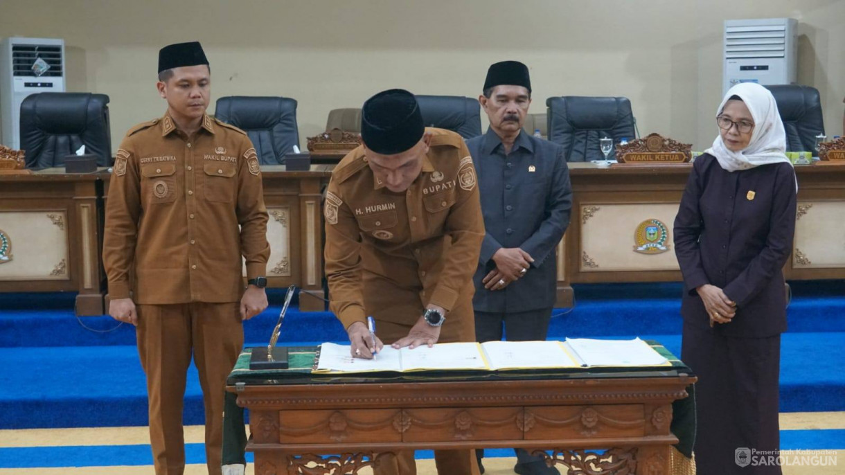 12 Mei 2026&nbsp;&nbsp;Rapat Paripurna DPRD Tingkat II Dalam Rangka Penyampaian Laporan Pansus DPRD, Pengambilan Keputusan dan penandatanganan Persetujuan bersama terhadap Raperda Pembentukan Desa Sido Mukti Di Wilayah Kec. Singkut