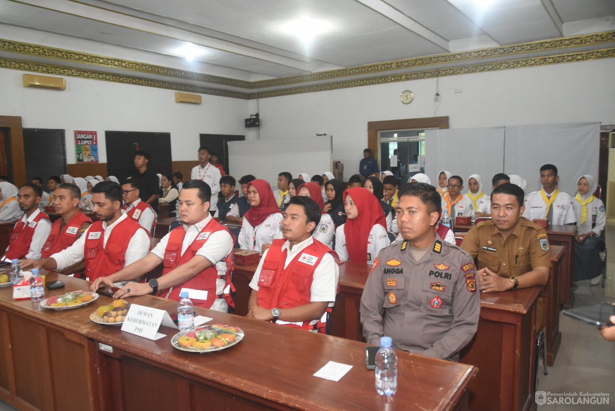 29 Juli 2025 - Muslub PMI Kabupaten Sarolangun di Aula Bappeda Sarolangun