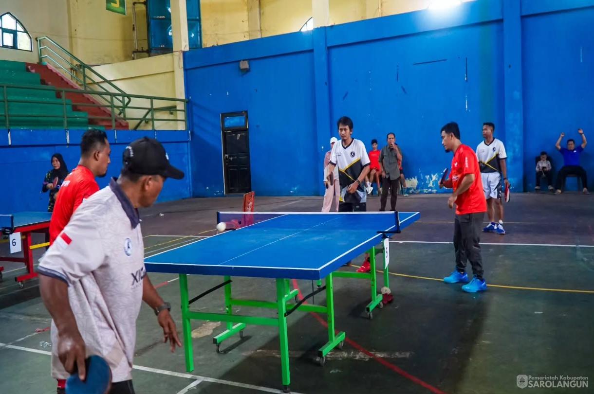 2 Agustus 2026 Pembukaan Turnamen Tenis Meja Tingkat Provinsi, Lubuk linggau, Musi Rawas, Rawas Ulu, Merangin dan Sarolangun di GOR KONI Sarolangun