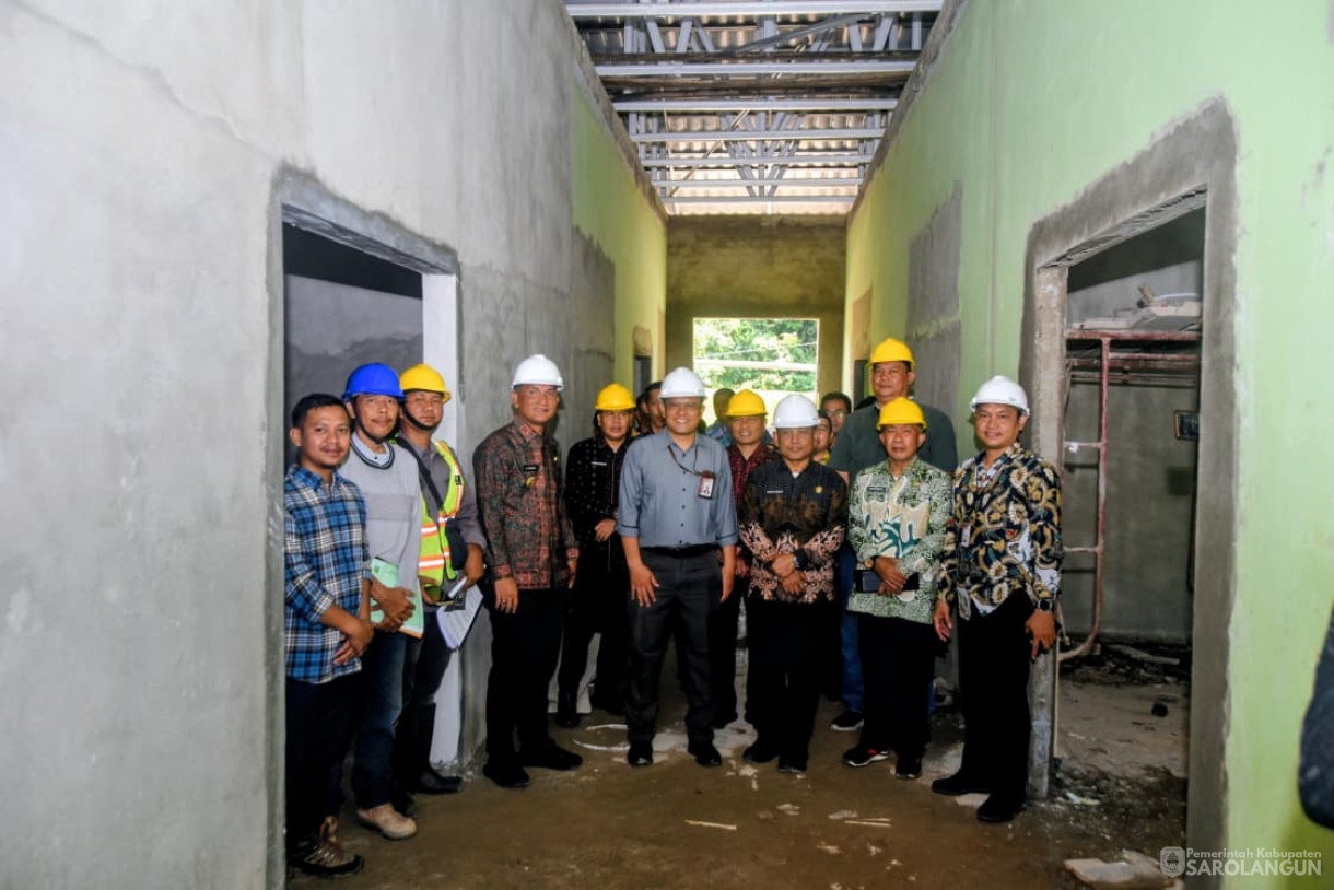30 Oktober 2025 Peninjauan Proyek PBJ Strategis di RSUD dan Jalan Desa Panti&nbsp; Lubuk Resam