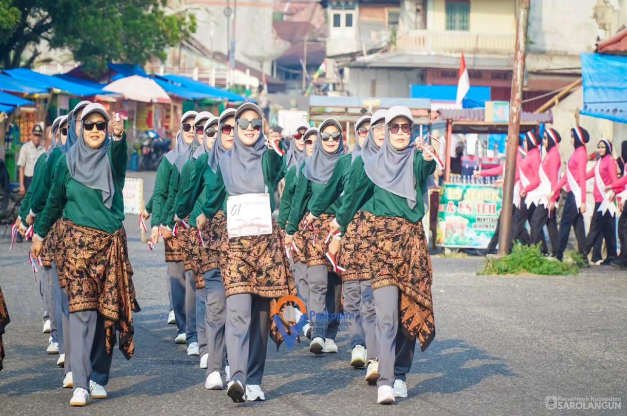 15 Agustus 2026 Lomba Gerak Jalan Memperingati HUT RI Ke 81 di depan Rumah Dinas Bupati Sarolangun