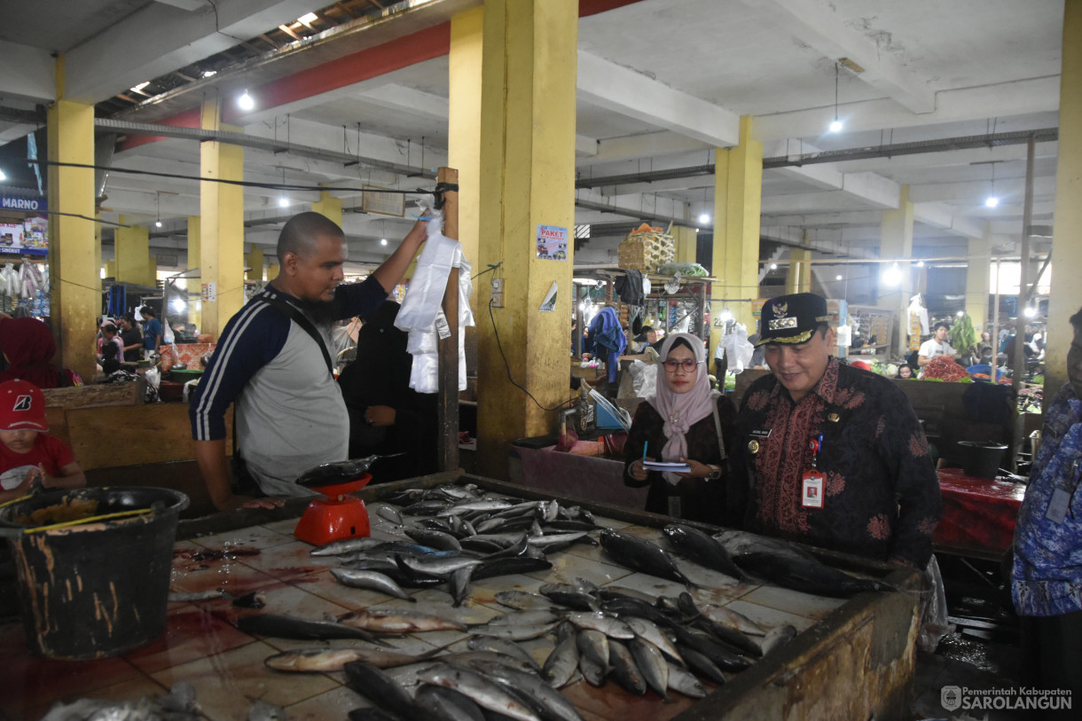 1 Februari 2024 - Sidak Pasar Dalam Rangka Penanganan Inflasi Di Pasar Singkut