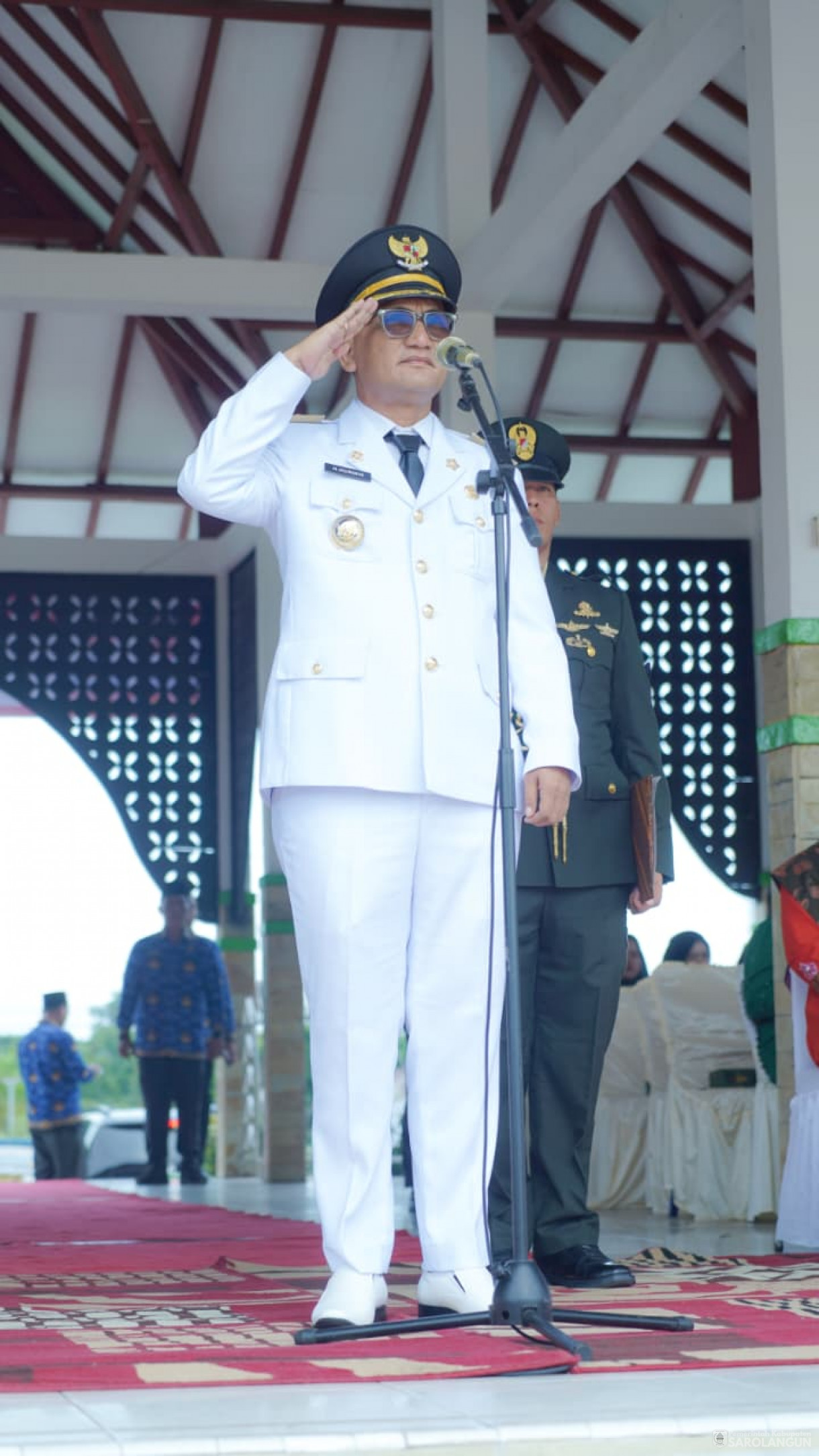 Upacara Peringatan Hari Sumpah Pemuda di Lapangan Gunung Kembang Sarolangun