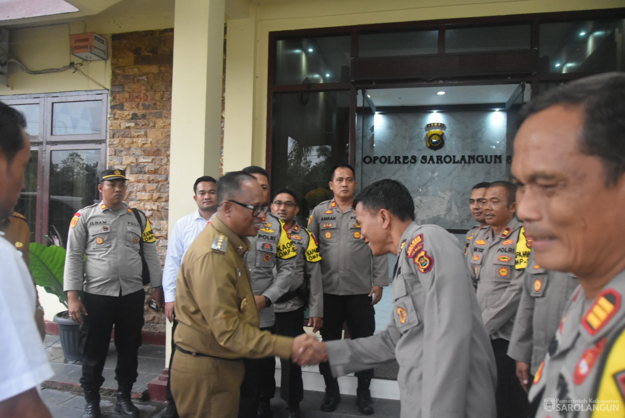 23 Septmber 2024 -&nbsp;Silaturahmi Dengan Kapolres Kabupaten Sarolangun, Bertempat di Kantor Polres Sarolangun