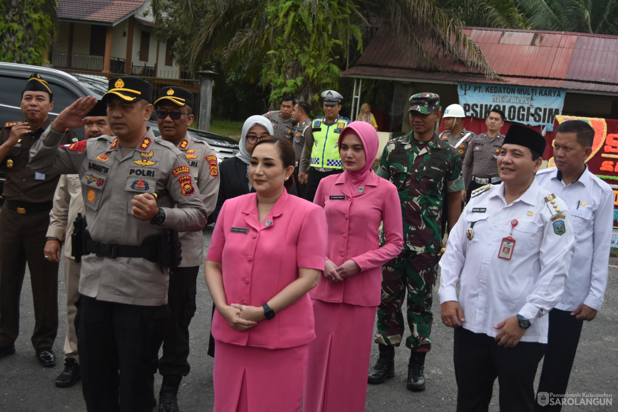 10 Januari 2024 - Menyambut Kedatangan Kapolres Baru Di Polres Sarolangun