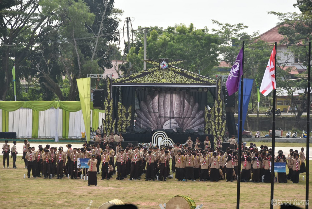 17 September 2023 - Penjabat Bupati Sarolangun Menghadiri Acara Pembukaan Pertikawan Regional Sumatera Tahun 2023 di Kantor Bupati Merangin