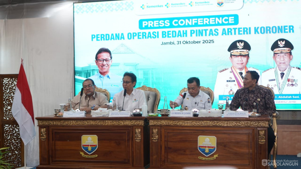 31 Oktober 2025 Kunjungan Kerja Menteri Kesehatan RI di RSUD Raden Matta