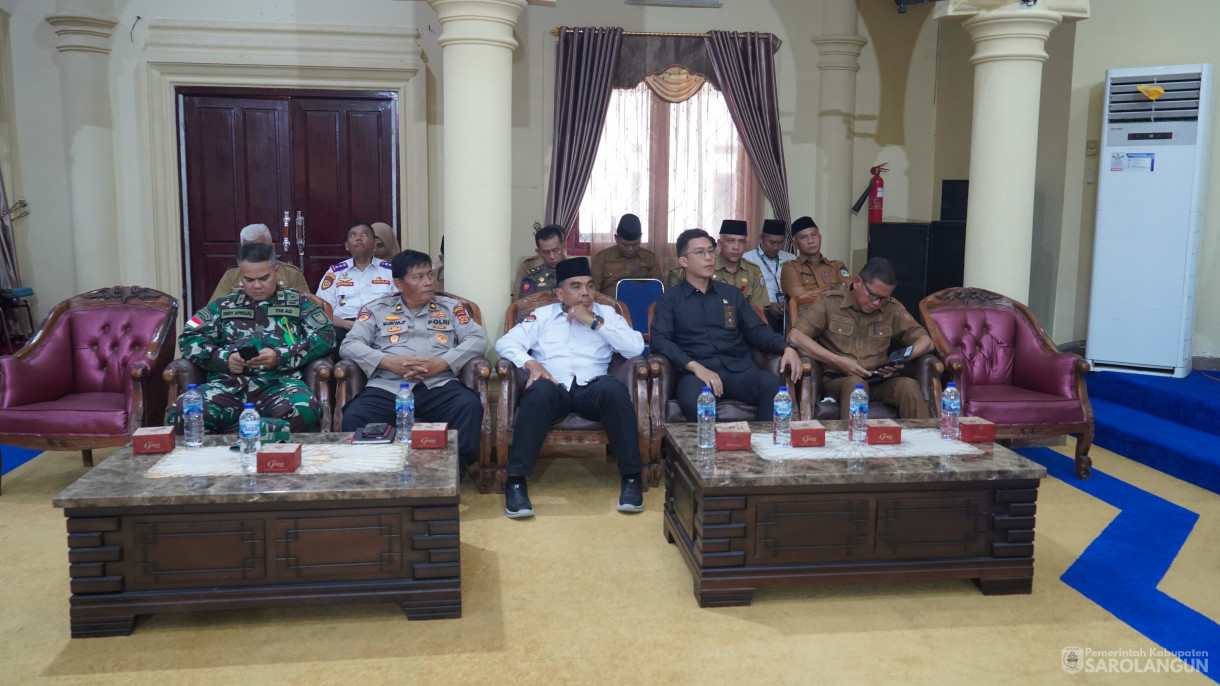 29 Juli 2025 - Rapat Paripurna Tingkat 1 Tahap 3 Tentang Rancangan Perubahan KUA dan Perubahan PPAS ABPD Kabupaten Sarolangun TA 2025