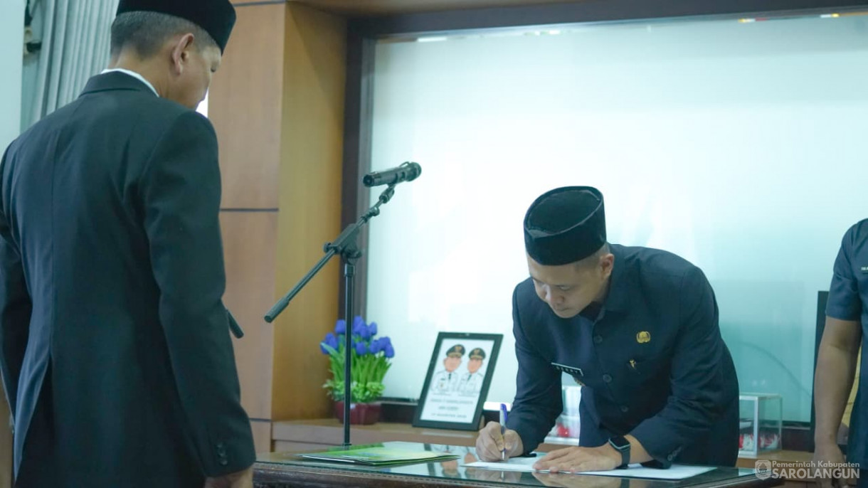 Pelantikan PJ Sekda Kabupaten Sarolangun