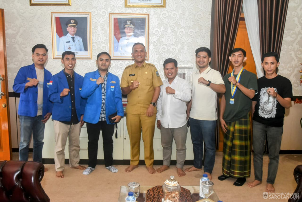 2 September 2025&nbsp; Silaturahmi PC PMII Sarolangun di Rumah Dinas Bupati Sarolangun