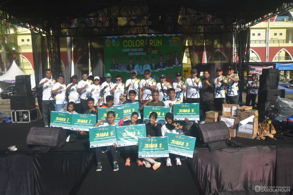 7 Desember 2025 Kegiatan Lomba Lari Kategori 5k Dalam Dangka Memeriahkan HUT Kab Sarolangun ke 26 Tahun 2025