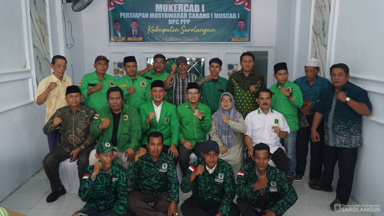 26 Maret 2026 Bupati Sarolangun Membuka Mukercab I&nbsp; Persiapan Musyawarah Cabang DPC PPP Kabupaten Sarolangun