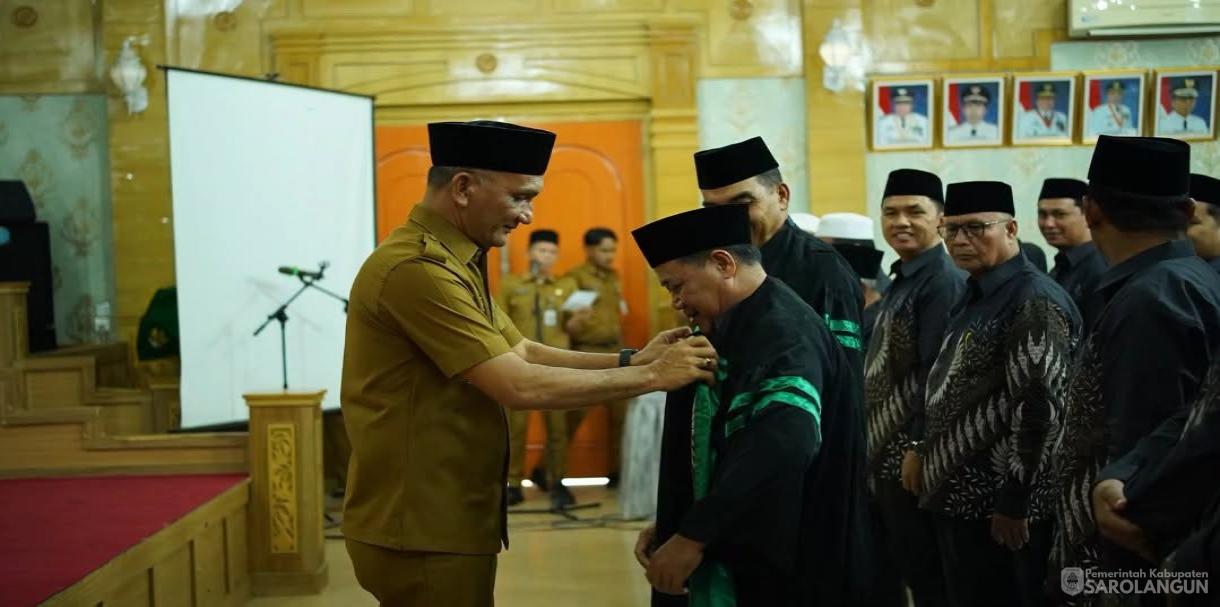 13 Juli 2026 Pelantikan Dewan Hakim dan Panitera Musabaqah Tilawah Quran Ke XXII Tingkat Kabupaten Sarolangun Tahun 2026