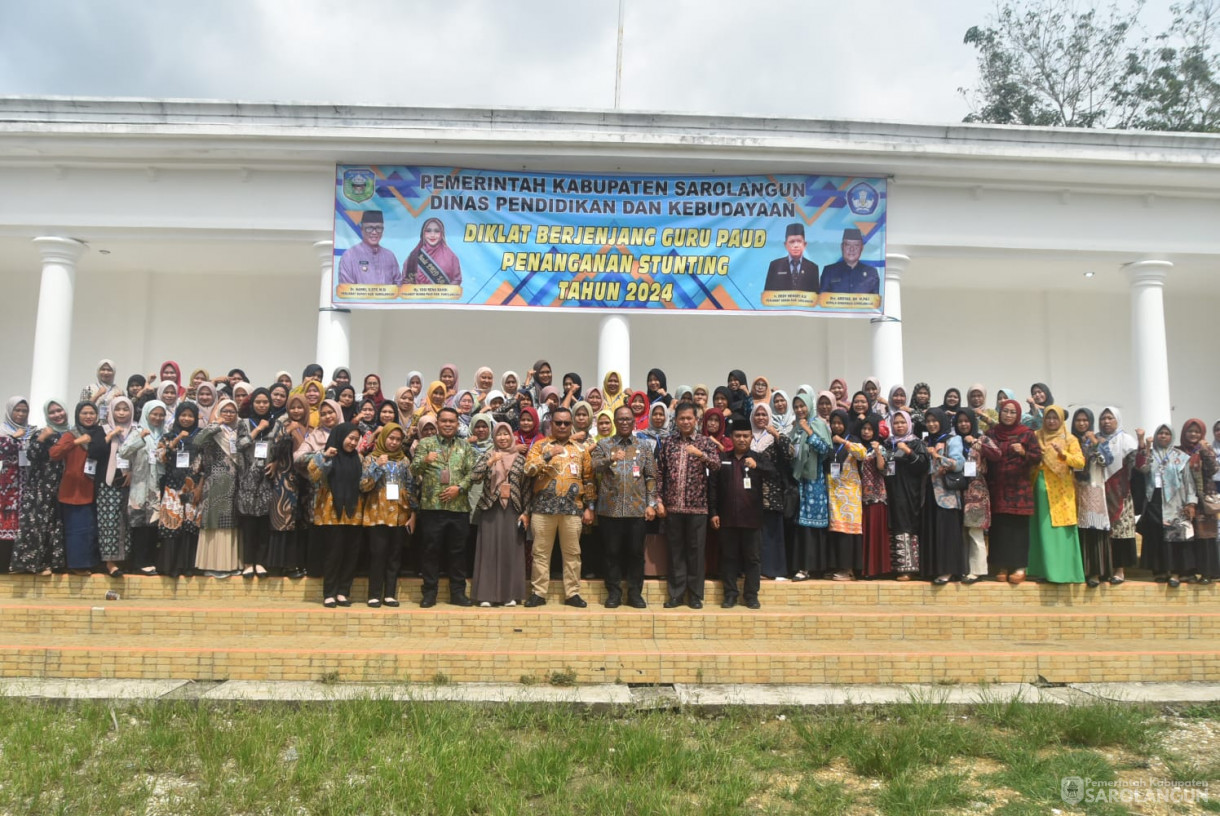 21 November 2024 -&nbsp;Diklat Berjenjang Guru Paud Penanganan Stunting Tahun 2024, Bertempat di Gedung Diklat BPKSDM Sarolangun