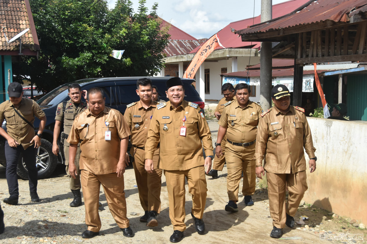 5 Maret 2024 - Peresmian Rumah Layak Huni Melalui Dana Fiskal Pemerintah Pusat Untuk Penanganan Kemiskinan Ekstrim Di Desa Tanjung Kecamatan BATHIN VIII