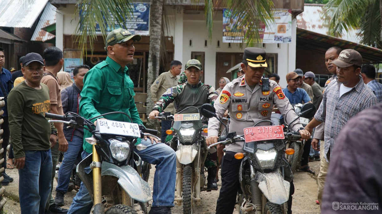 9 Mei 2026 Peninjauan Jembatan Rusak di Desa Bukit Berantai, Desa Simpang Narso dan Desa Rantau Panjang Kecamatan Batang Asai