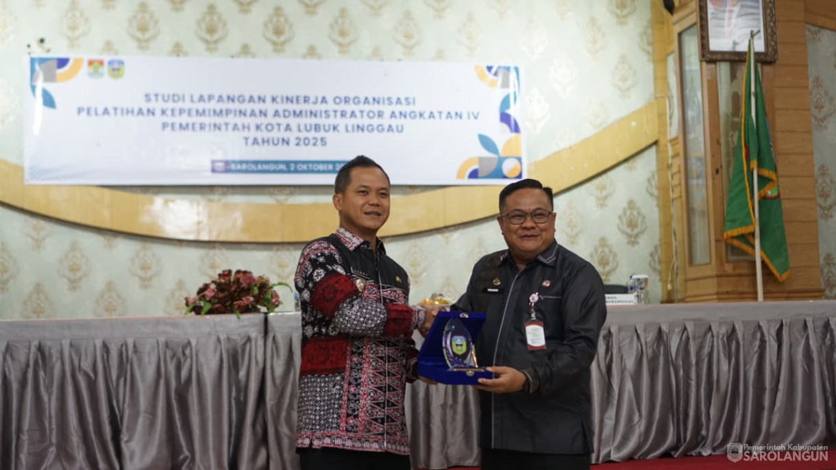 2 Oktober 2025Penyambutan Dan Pembukaan Studi Lapangan Pelatihan Kepemimpinan Administrator Pemerintah Kota Lubuklinggau