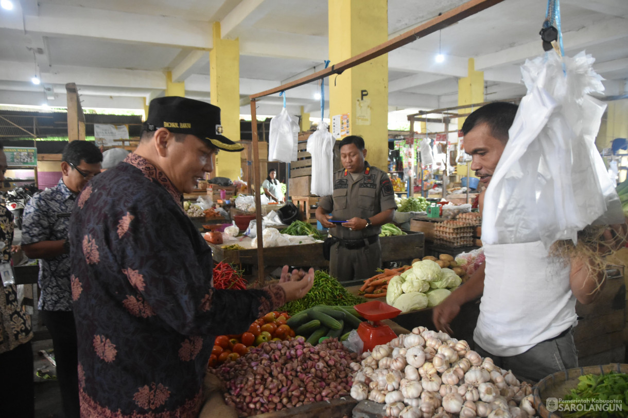 1 Februari 2024 - Sidak Pasar Dalam Rangka Penanganan Inflasi Di Pasar Singkut