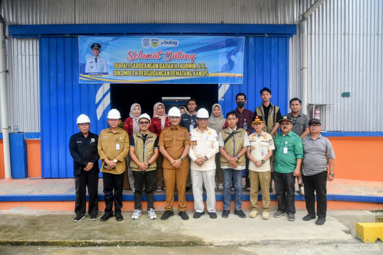 Monitoring Cadangan Beras di Bulog Merangin Dalam Rangka Menghadapi Natal Tahun 2025 dan Tahun Baru 2026