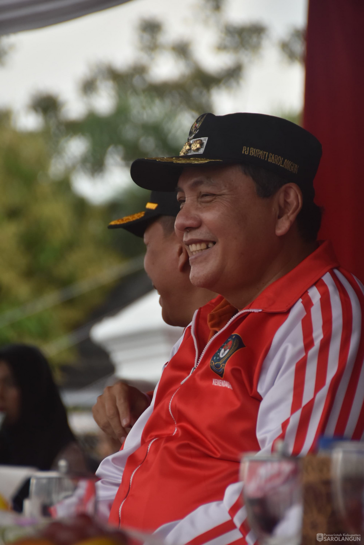 15 Agustus 2024 -&nbsp;Kegiatan Gerak Jalan Memperingati Hari Kemerdekaan RI Ke 79, Bertempat di Depan Rumah Dinas Bupati Sarolangun