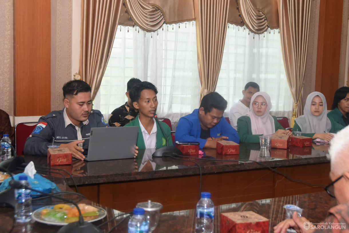8 Mei 2025 - Audiensi Dengan Aliansi Mahasiswa Sarolangun