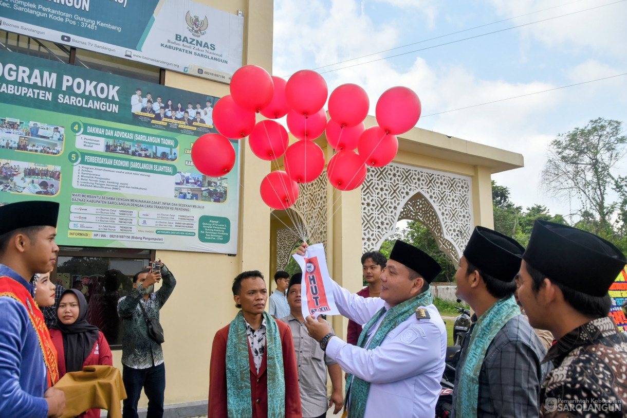 31 Januari 2024 - Pelantikan Pengurus Gerakan Mahasiswa Sarolangun Periode 2024 sd 2025 Di Gedung LPTQ Sarolangun