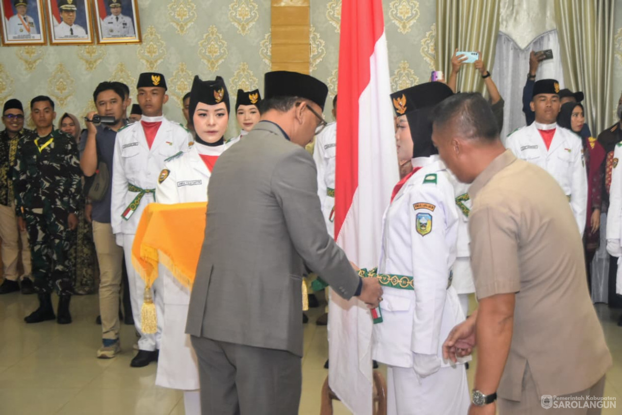 15 Agustus 2025 -&nbsp;Pengukuhan Paskibraka Kabupaten Sarolangun