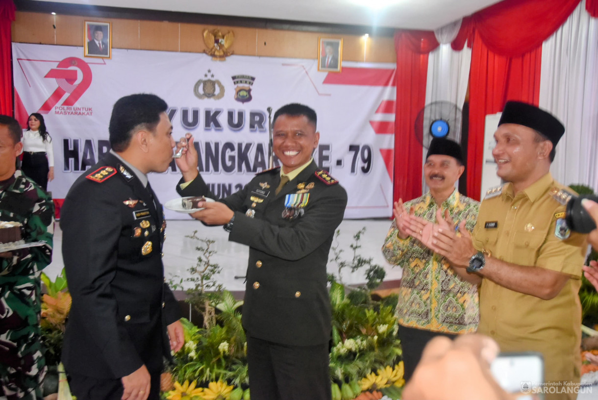 1 Juli 2025 - Ucapara dan Syukuran HUT Bhayangkara ke 79