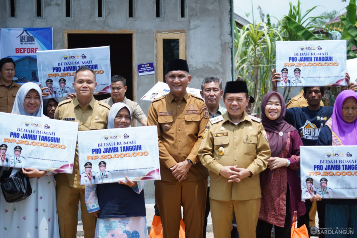6 Oktober 2025 Peninjauan Bedah Rumah di Kelurahan Aur Gading