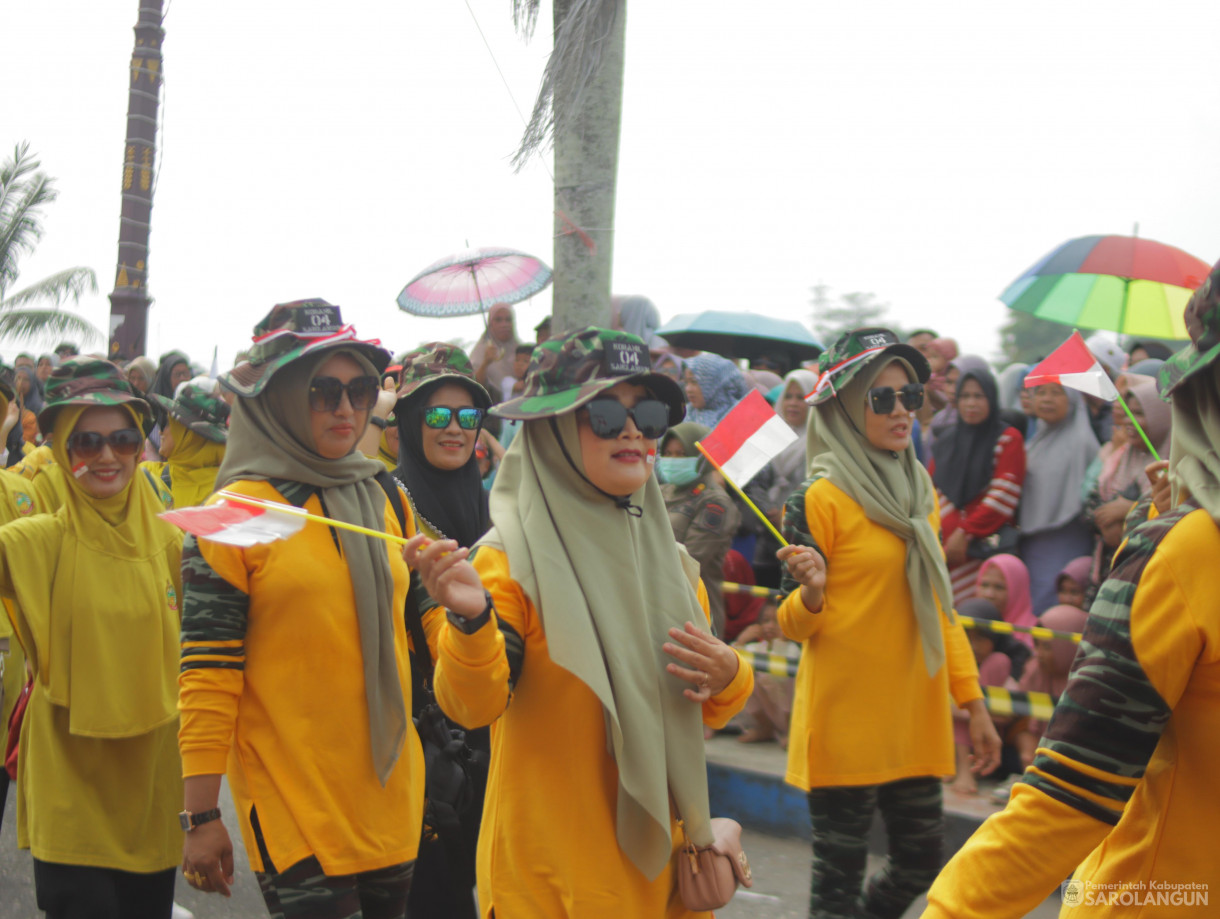 18 Agustus 2024 -&nbsp;Pawai Karnaval Memperingati HUT RI Ke 79, Bertempat di Depan Rumah Dinas Bupati Sarolangun