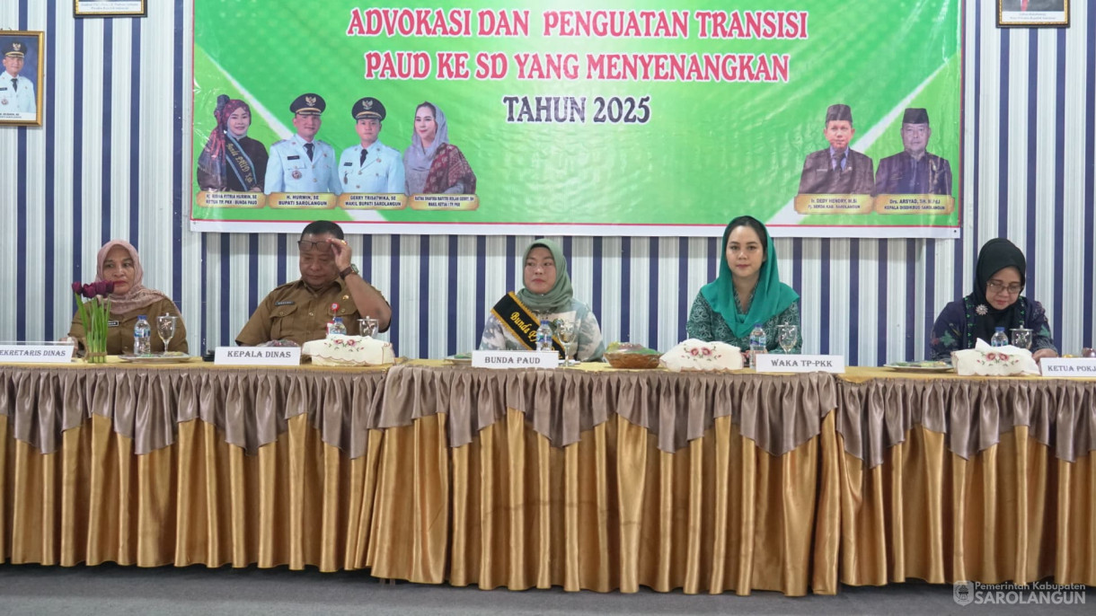 10 Juni 2025 - Buka Advokasi Gerakan Transisi PAUD ke SD Yang Menyenangkan