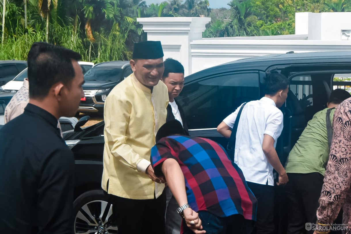 2 April 2025 -&nbsp;Menghadiri Open House di Rumah Gubernur Jambi di Kabupaten Merangin