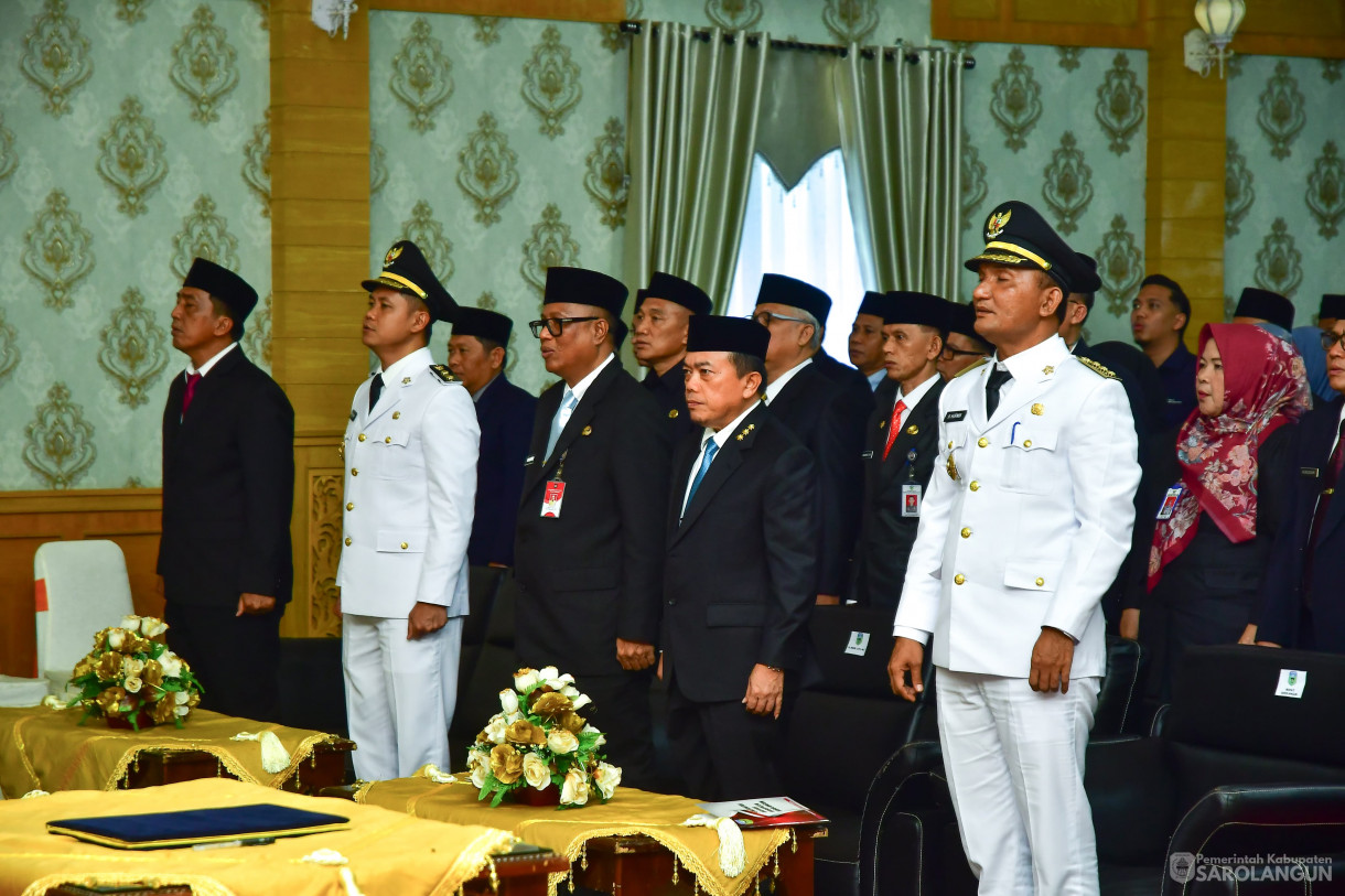 4 Maret 2025 - Serah Terima Jabatan Bupati Sarolangun, Bertempat di Ruang Aula Utama Kantor Bupati Sarolangun&nbsp;