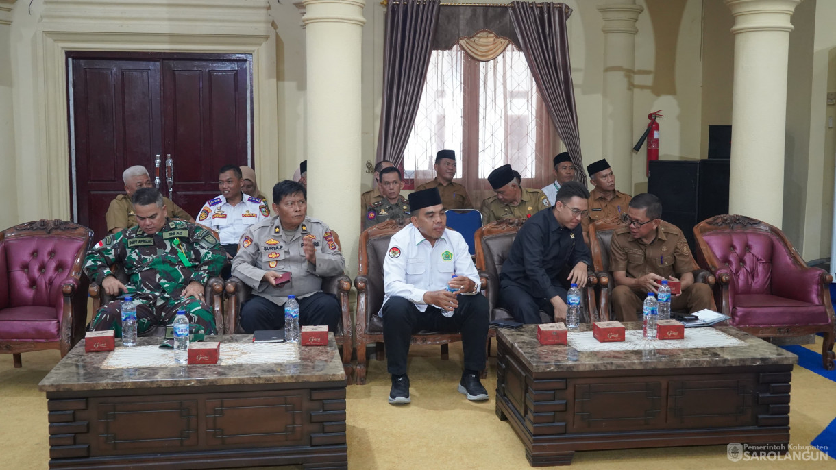 29 Juli 2025 - Rapat Paripurna Tingkat 1 Tahap 3 Tentang Rancangan Perubahan KUA dan Perubahan PPAS ABPD Kabupaten Sarolangun TA 2025