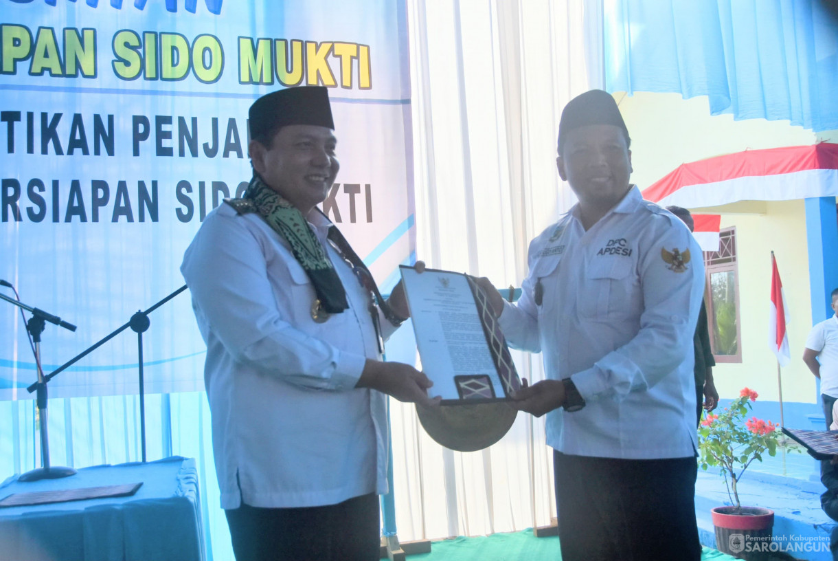 18 September 2024 - Peresmian Desa Persiapan Sido Mukti Dan Pelantikan Kepala Desa Persiapan Sido Mukti Kecamatan Singkut&nbsp;