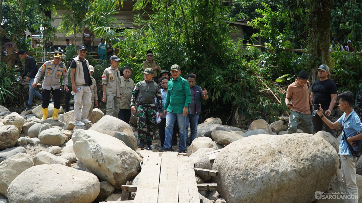 9 Mei 2026 Peninjauan Jembatan Rusak di Desa Bukit Berantai, Desa Simpang Narso dan Desa Rantau Panjang Kecamatan Batang Asai