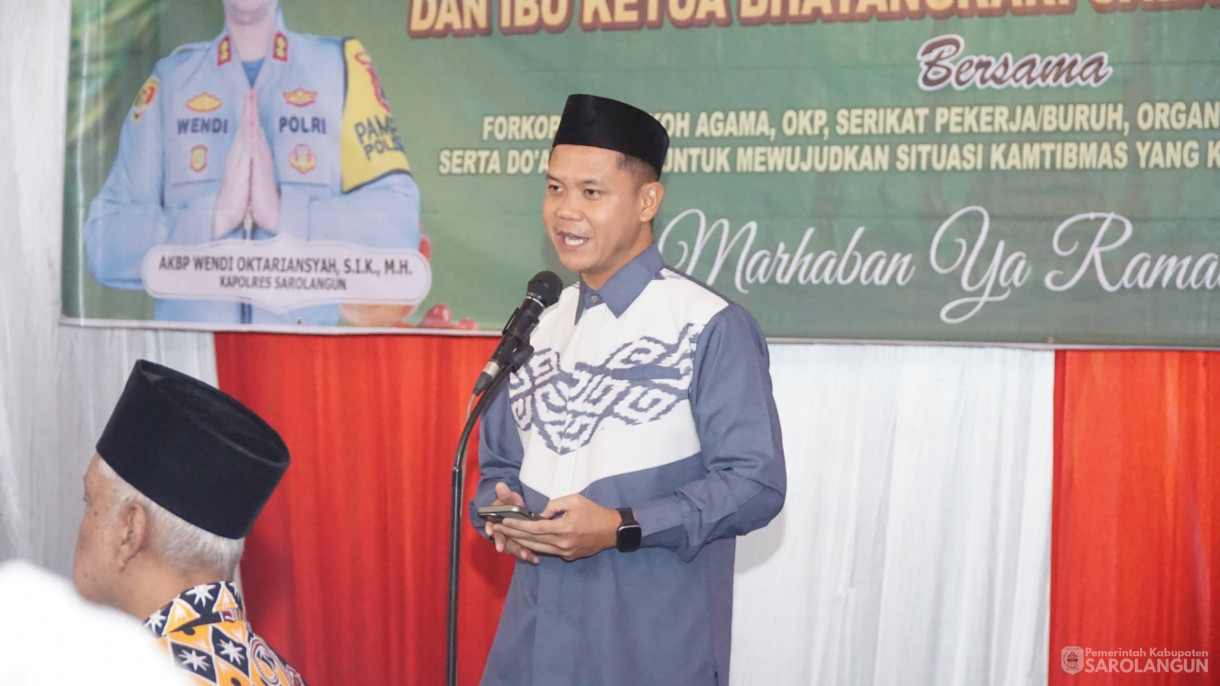 5 Maret 2026&nbsp;&nbsp;Buka Bersama Kapolres Sarolangun, Forkopimda, Tokoh Agama, DKP, Serikat Pekerja Buruh, Organisasi Mahasiswa dan Insan Pers di Rumah Dinas Kapolres Sarolangun