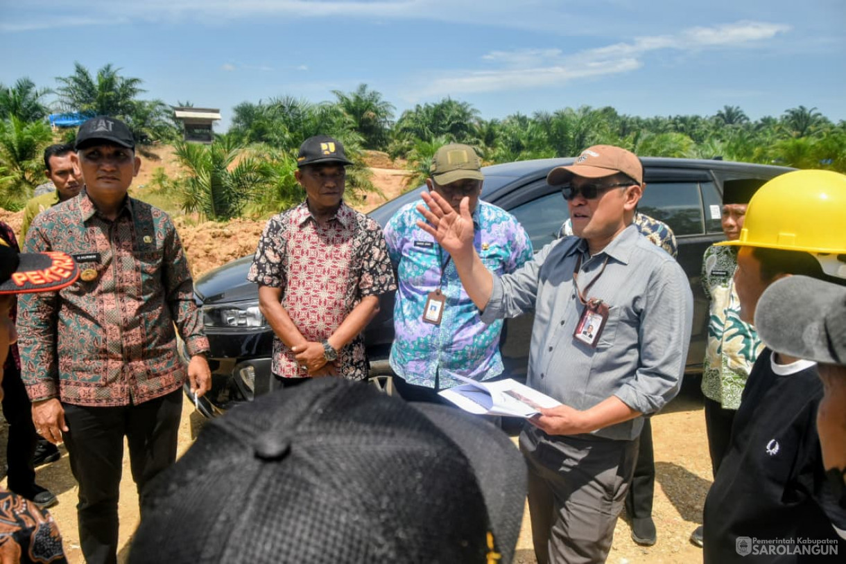 30 Oktober 2025 Peninjauan Proyek PBJ Strategis di RSUD dan Jalan Desa Panti&nbsp; Lubuk Resam